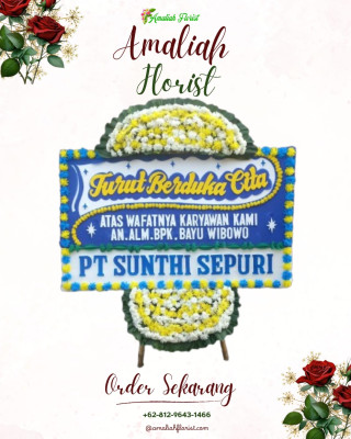 Papan Bunga Duka di Muneng